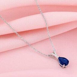 Sterling Silver Stone-Studded Pendant-image-69