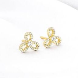Women Golden Trifecta Earrings-image-44