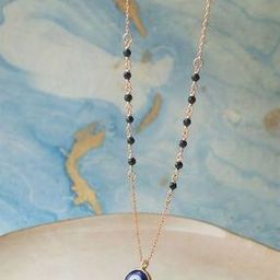 Women Sterling Silver Rose Gold-Plated Evil-Eye Necklace-image-69