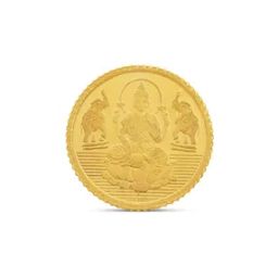 kalyan jewellers Yellow Gold Lakshmi Coin-picture-11