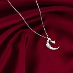 Girls Sterling Silver Chandra Pendant with Chain-image-69