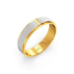 Men Yellow Gold Stone-Studded Ring-image-69