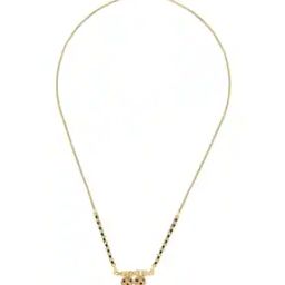 Women Yellow Gold Beaded Mangalsutra-image-33