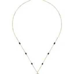 p n gadgil jewellers Women Blooming Love Yellow Gold Mangalsutra-picture-48