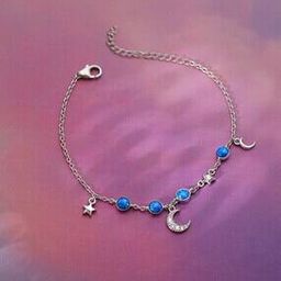 Women Sterling Silver Universe In Her Bracelet-image-7