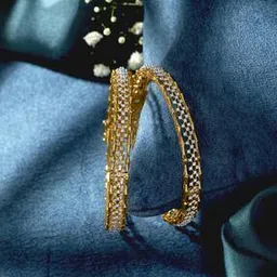 p n gadgil jewellers Women Yellow Gold Diamond Bracelet-picture-35