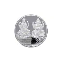 Pure Silver Lakshmi Ganesha Coin-image-53
