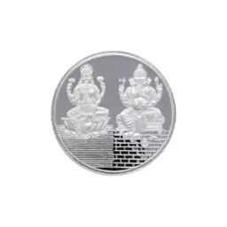 Pure Silver Lakshmi Ganesha Coin-image-50