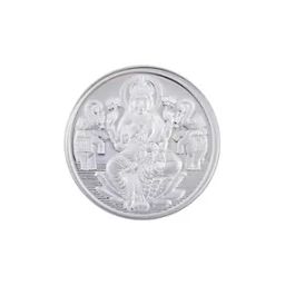 Pure Silver Goddess Lakshmi Coin-image-47
