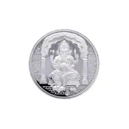 Pure Silver Lord Ganesha Coin-image-22
