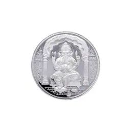 Pure Silver Lord Ganesha Coin-image-71