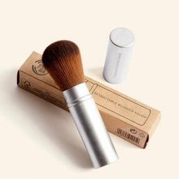 Retractable Blusher Brush - Silver-image-28
