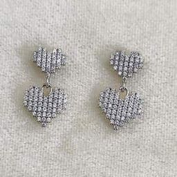 Women Sterling Silver Drop Earrings-image-37