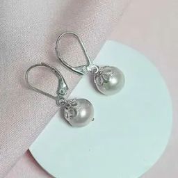 Women Sterling Silver Drop Earrings-image-35