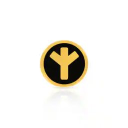 Men Yellow Gold Iconic Stud Earring-image-30