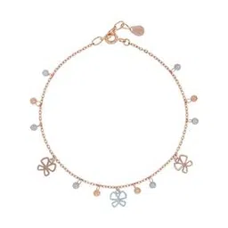 bhima jewels 18Kt Rose Gold Mini Ribbon Ball Bracelet-picture-40