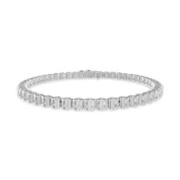 Women Sterling Silver Tennis Bracelet-image-55