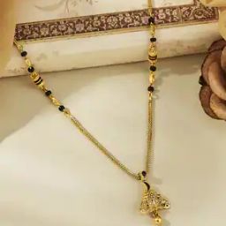 Women Yellow Gold Serene Mangalsutra-image-8