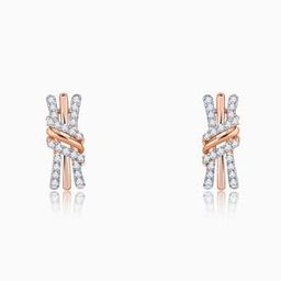 Women Rose Gold Dreamer Feels Stud Earrings-image-70