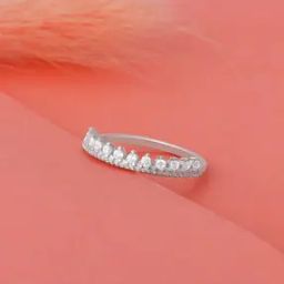 Women Sterling Silver Queen's Creed Ring-image-51