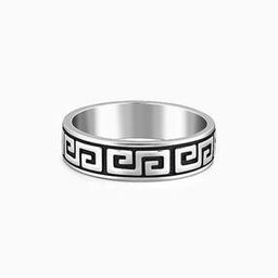 Men Sterling Silver Ultimate Drip Ring-image-72