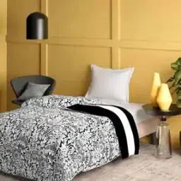Floral Print Cotton Single Comforter-image-5