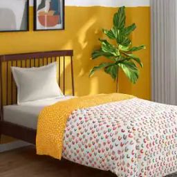80 GSM Graphic Print Cotton Single Comforter-48