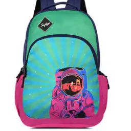 Men New Neon Colourblock Backpack-40