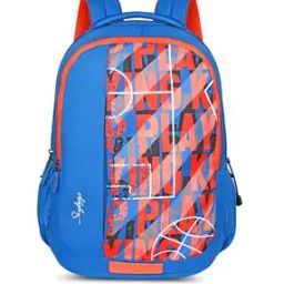 Men New Neon Typographic Print Backpack-20