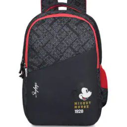 Men Mickey Mouse Print Backpack-18