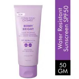 Berry Bright Sunscreen SPF 50 PA ++++ UVA/UVB Radiance Boost Non-Greasy-image-11