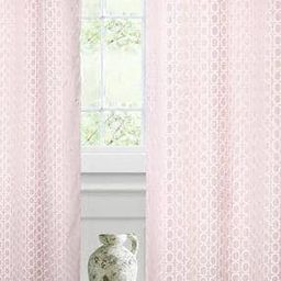 Set of 2 Geometric Print Door Curtains-24