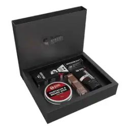 5-In-1 Combo Gift Box with Charcoal Face Wash Godfather Oil Moustache Wax Growth Roll On & Whisky Smoke Eau De Perfume-97