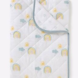 Rainbow Rows Quilt Blanket-image-41