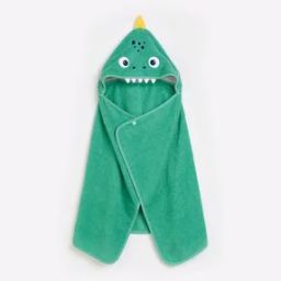 Dino Hoodie Bath Towel-47