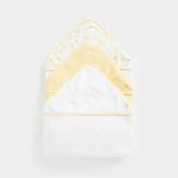 Pack of 3 Giraffe Cuddle & Dry Hooded Towels-image-28