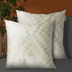 Set of 2 Geometric Cushion Covers 16" x 16"-19