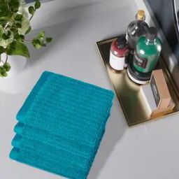Set of 4 Face Towels 11.8" x 11.8"-0