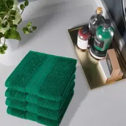 Set of 4 Cotton Face Towels-12