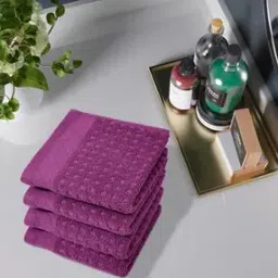 Set of 4 Face Towels-11