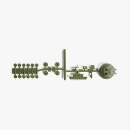 A01307V Joseph Stalin JS3 Russian Tank Model Kit-42
