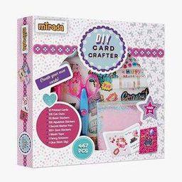 DIY Card Crafter Kit by Mirada Arts and Crafts for Kids of Age 3 Years+ Creative Play for Kids Multicolour-13