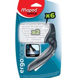 maped Rectangular Frameless Magnifier with Light image 1