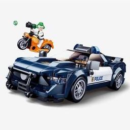 Town-Police Car Building Block Toy-30