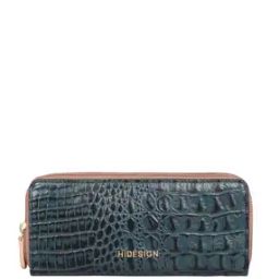 hidesign EE Viola W2-M Baby Croc-Embossed Zip-Around Wallet-picture-5