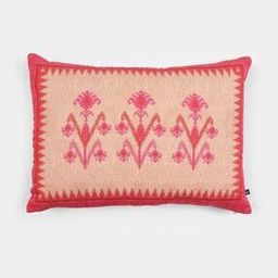 Ikat Print Pillow Sham with Filler-34