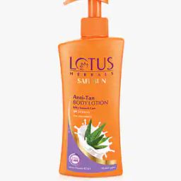 lotus Safe Sun Antitan Bodylotion Silky Smooth Care Spf5-picture-3