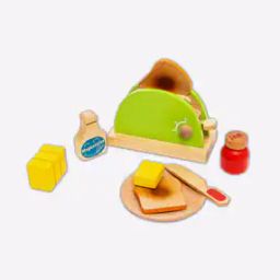 Wooden Tiny Tot Toaster Set-49