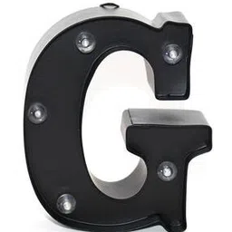 Unisex Alphabet-G LED Light-29