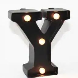 Unisex Alphabet-Y LED Light-53